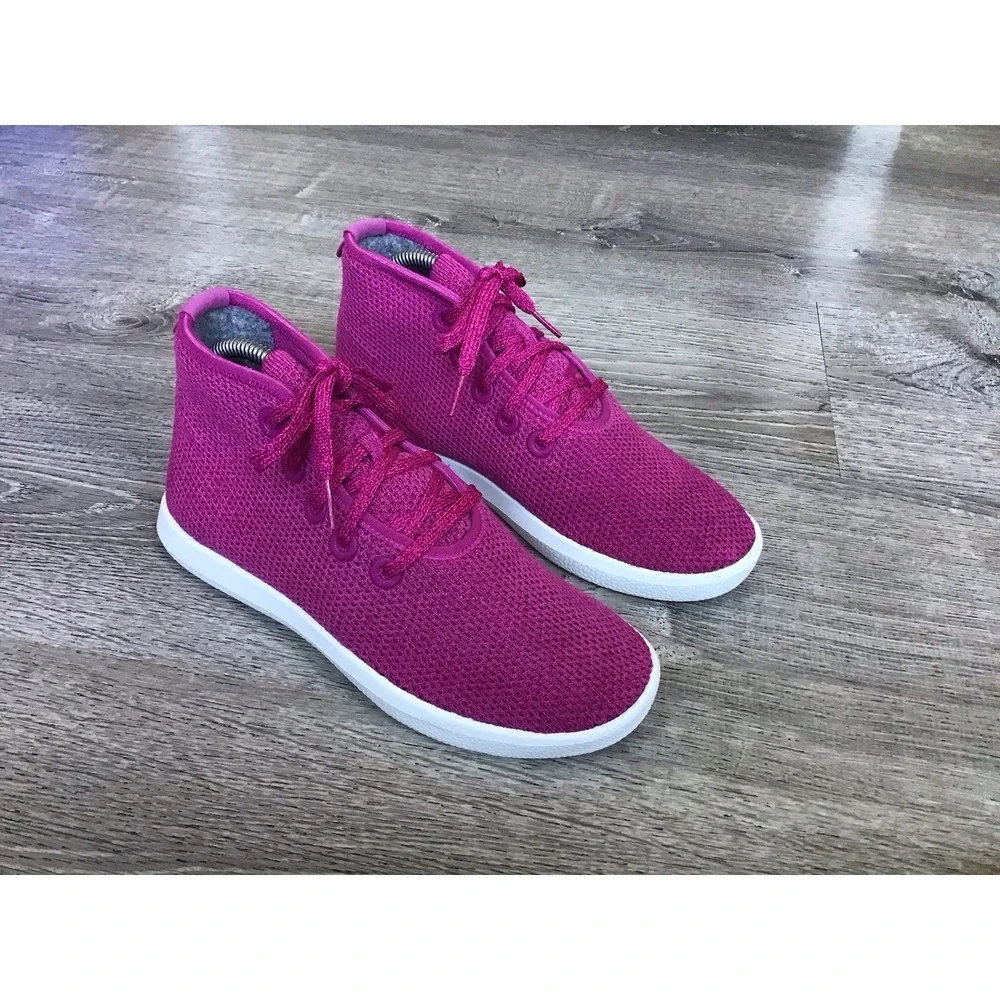Allbirds TT Tree Toppers Women's Knit High Top Sneakers Size 8M